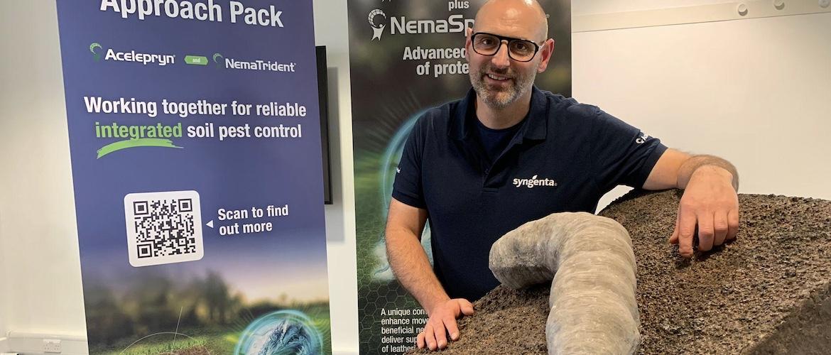 Leatherjacket workshop, combining Acelepryn and Nematrident